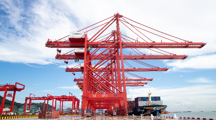 今年前4月廣東外貿(mào)出口增長5.4% 農(nóng)產(chǎn)品、“新三樣”表現(xiàn)亮眼