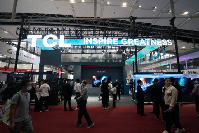 今年4月，TCL实业携全屋智能家电产品亮相第133届广交会。