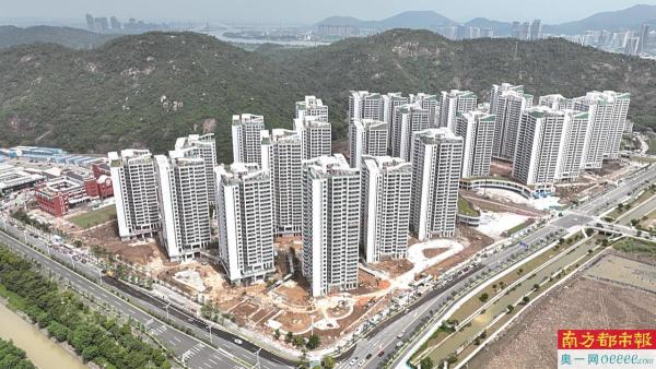 “澳門新街坊”項目航拍圖。　南都資料圖