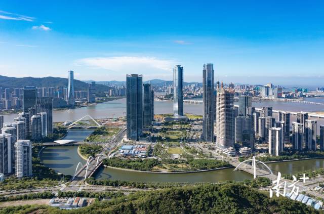 橫琴粵澳深度合作區(qū)。南方+記者 關銘榮 攝