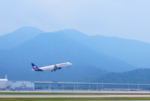 香港快運(yùn)航空開(kāi)通從北京大興國(guó)際機(jī)場(chǎng)到香港國(guó)際機(jī)場(chǎng)新航線。受訪者供圖