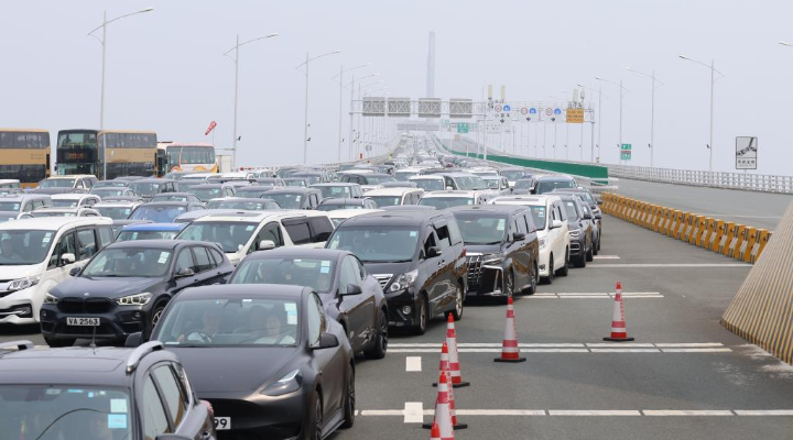 大灣區(qū)融合新里程碑！“港車北上”突破100萬輛次
