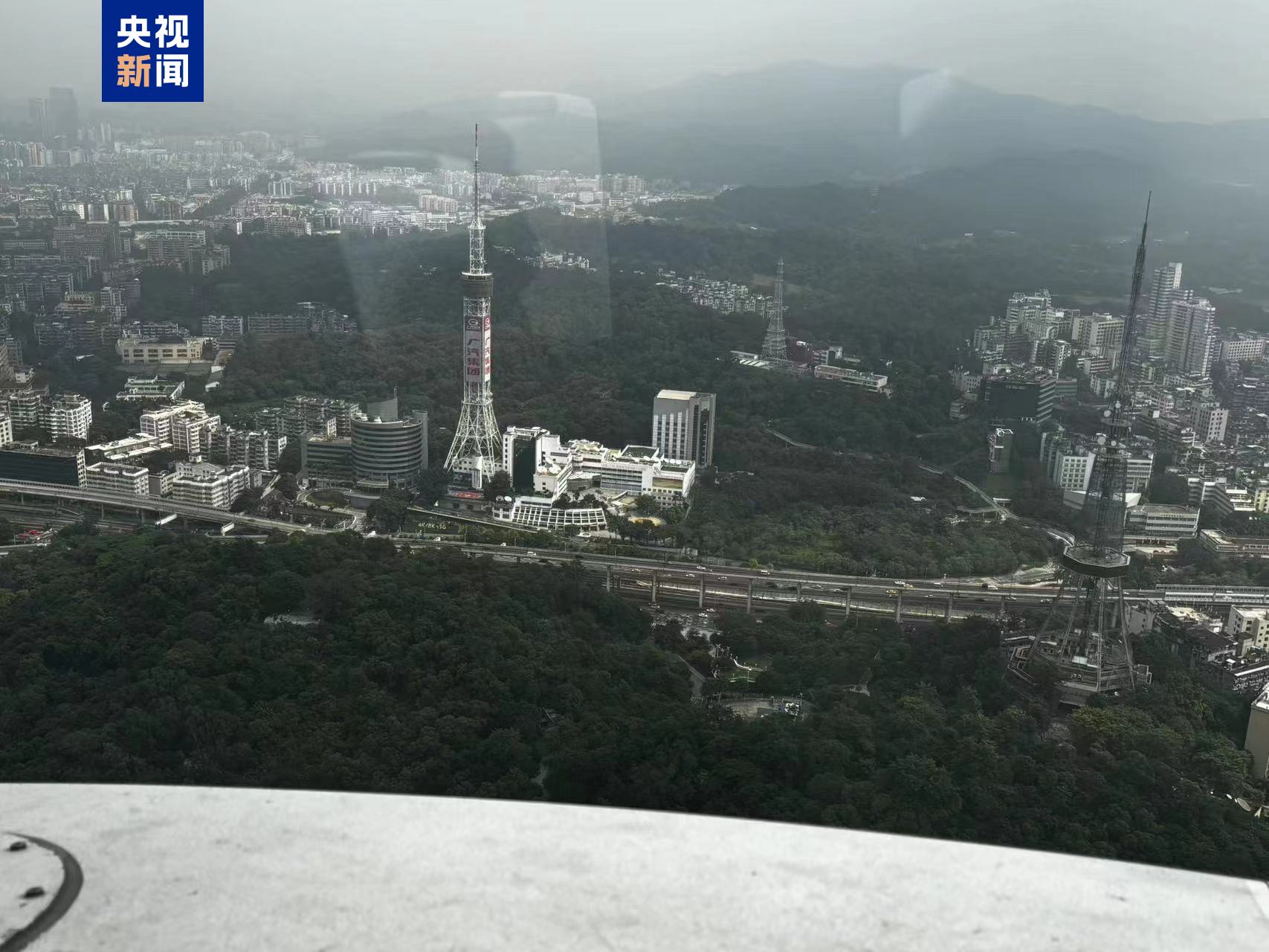 廣州往返香港的低空飛行跨境航線成功首飛