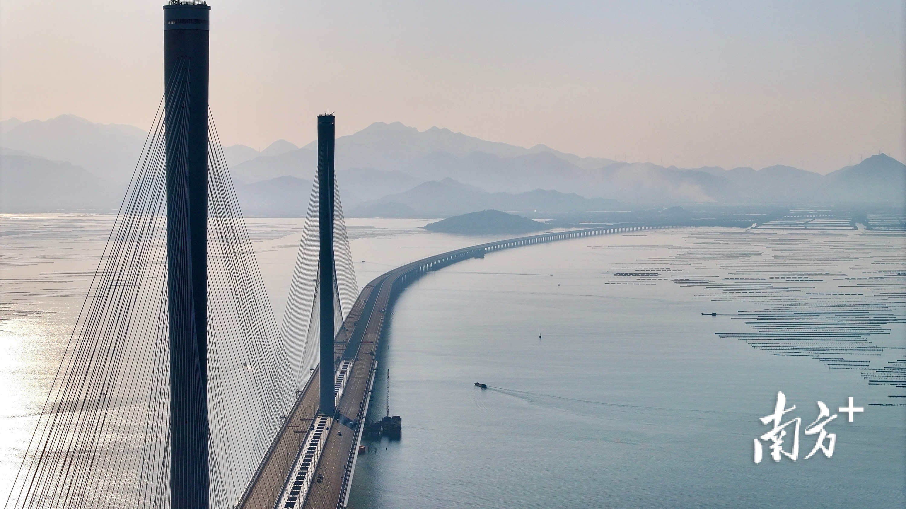 黃茅海大橋。 南方+楊興樂 攝