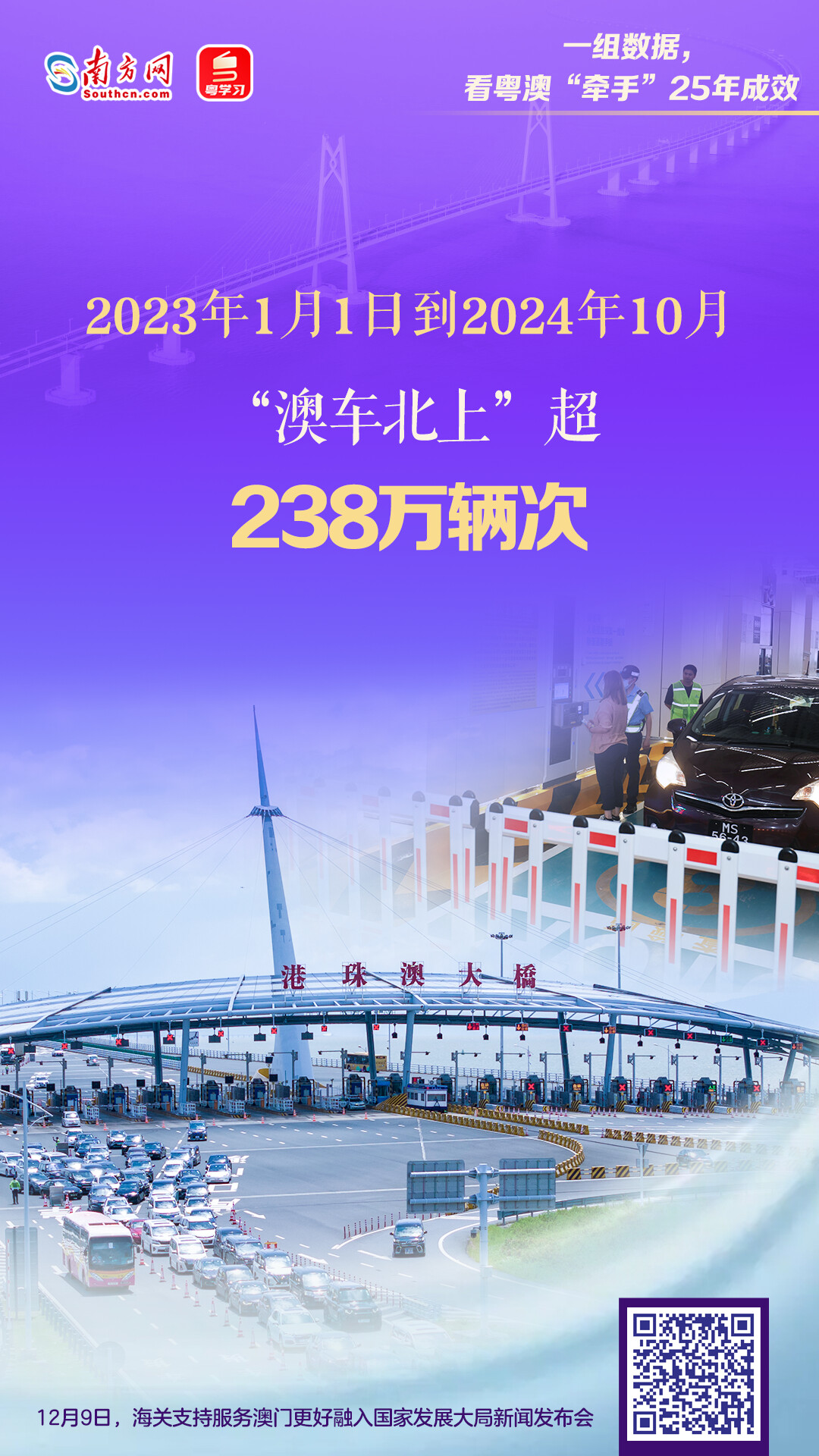一組數(shù)據(jù)，看粵澳“牽手”25年成效