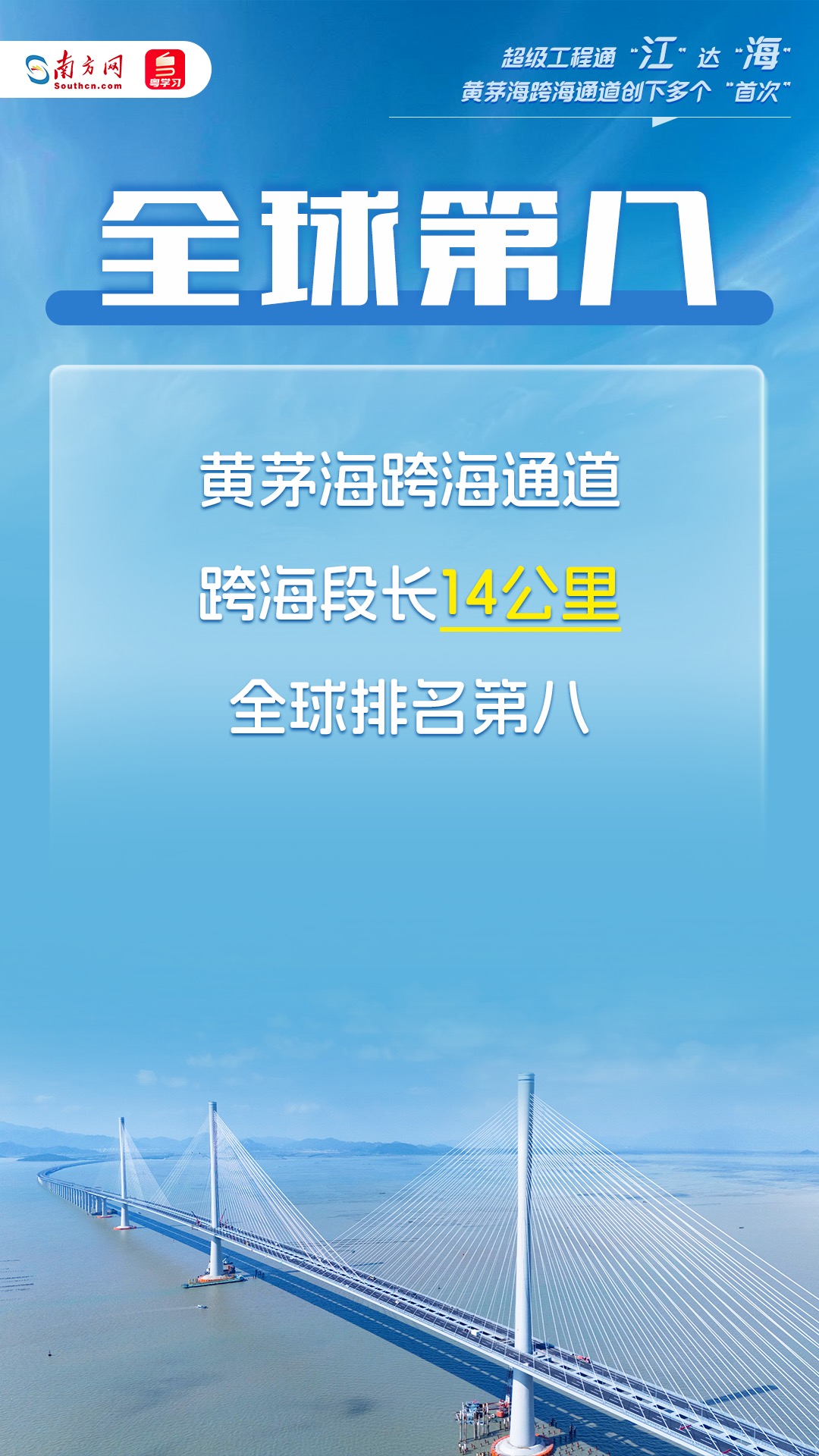 超級工程通“江”達(dá)“海”！這個跨海通道創(chuàng)下多個“首次”
