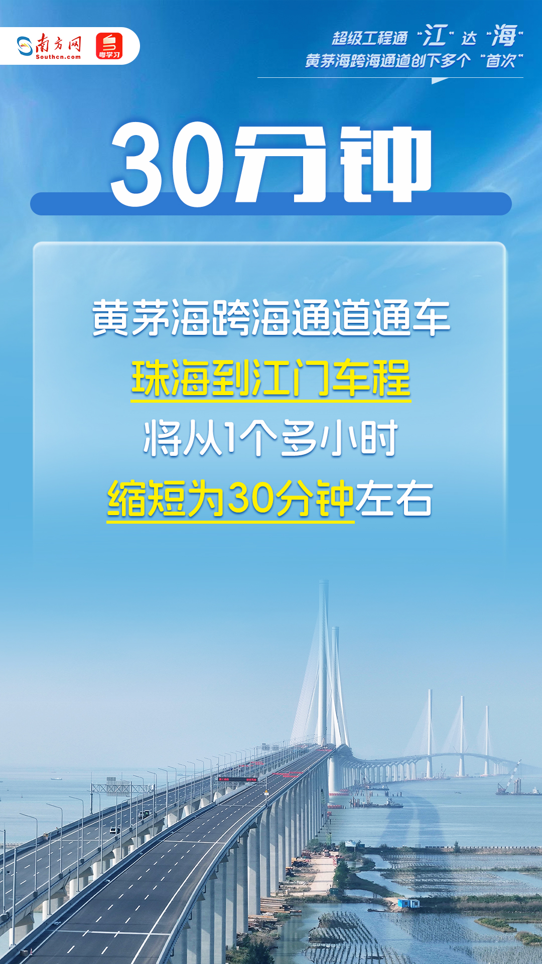 超級工程通“江”達(dá)“?！?！這個跨海通道創(chuàng)下多個“首次”