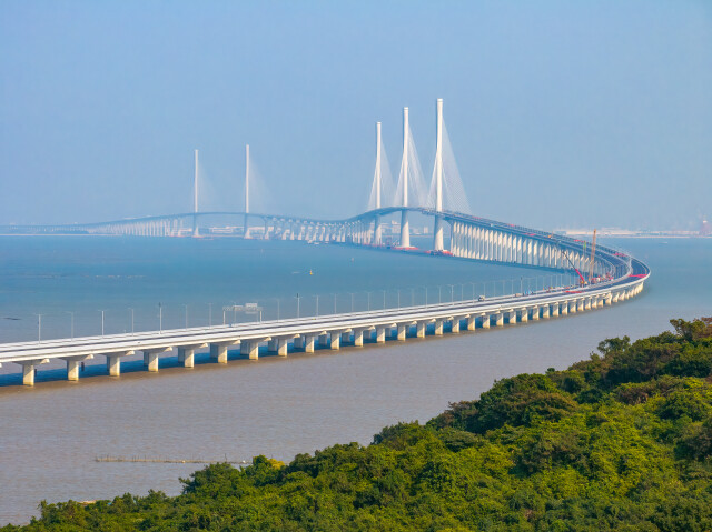 黃茅海跨海通道正式通車(chē)