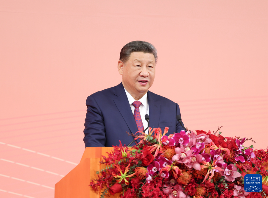 12月19日晚，國(guó)家主席習(xí)近平出席澳門特別行政區(qū)政府歡迎晚宴并發(fā)表重要講話。新華社記者 鞠鵬 攝