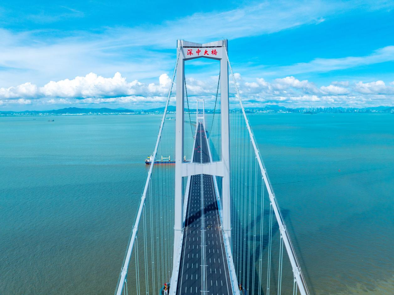 陳炳耀參與建設(shè)的深中大橋