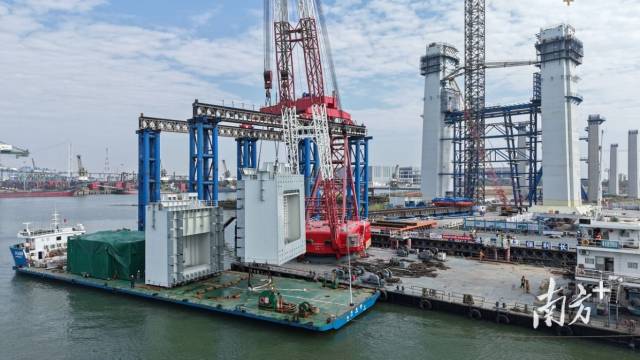 東莞海事全力護航施工