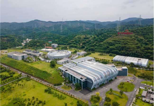 坐落在東莞市的中國散裂中子源科學中心。