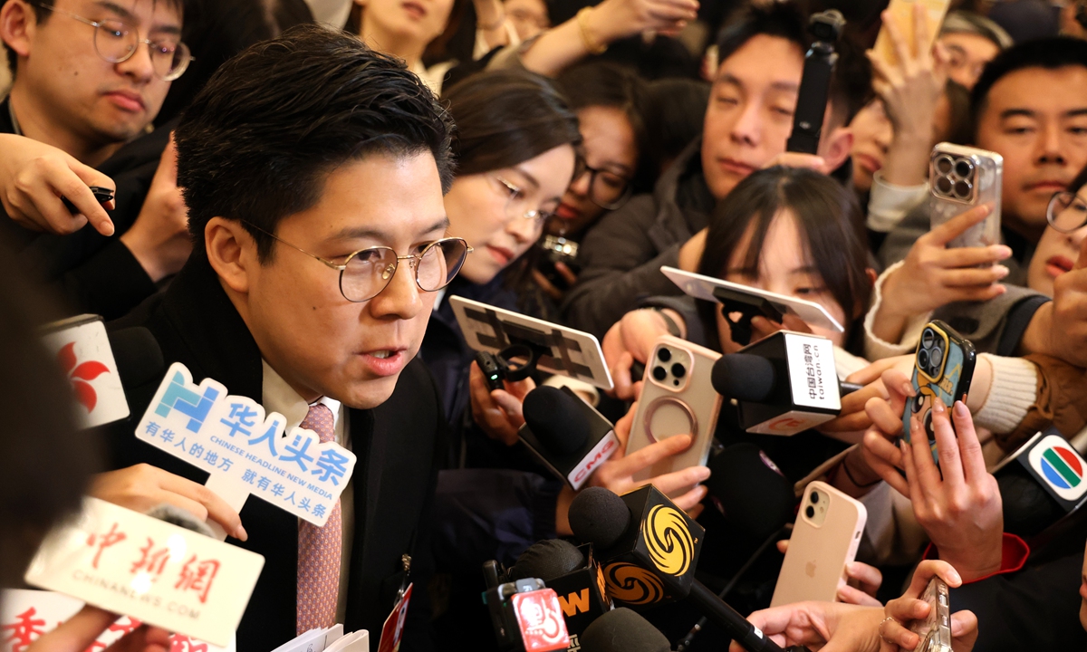 Photo: Kenneth Fok Kai-kong, a deputy from Hong Kong to the National People's Congress (NPC)