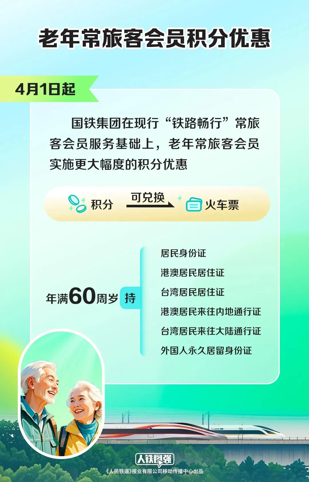 老年常旅客會(huì)員積分優(yōu)惠