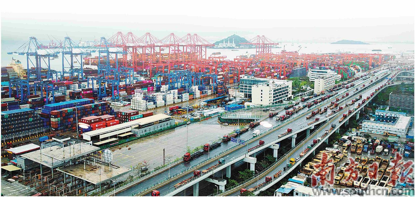 深圳前海媽灣智慧港碼頭。南方日報(bào)記者 張冠軍 攝