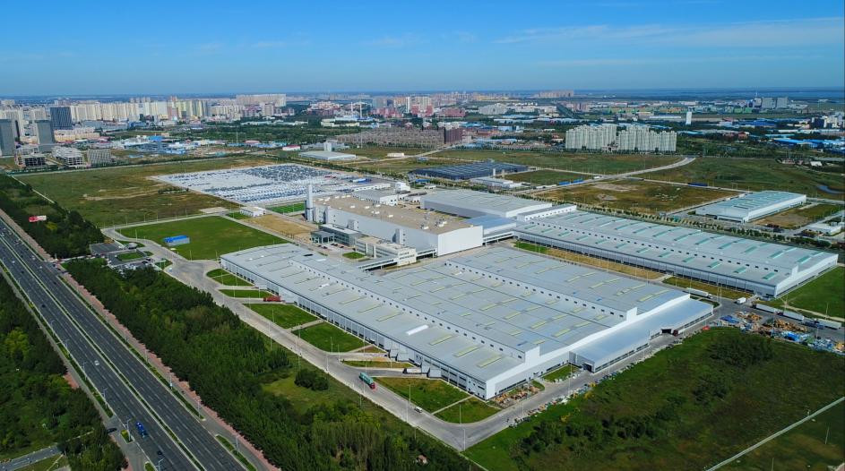 大慶的新能源汽車廠房。圖片來源：東北網(wǎng)