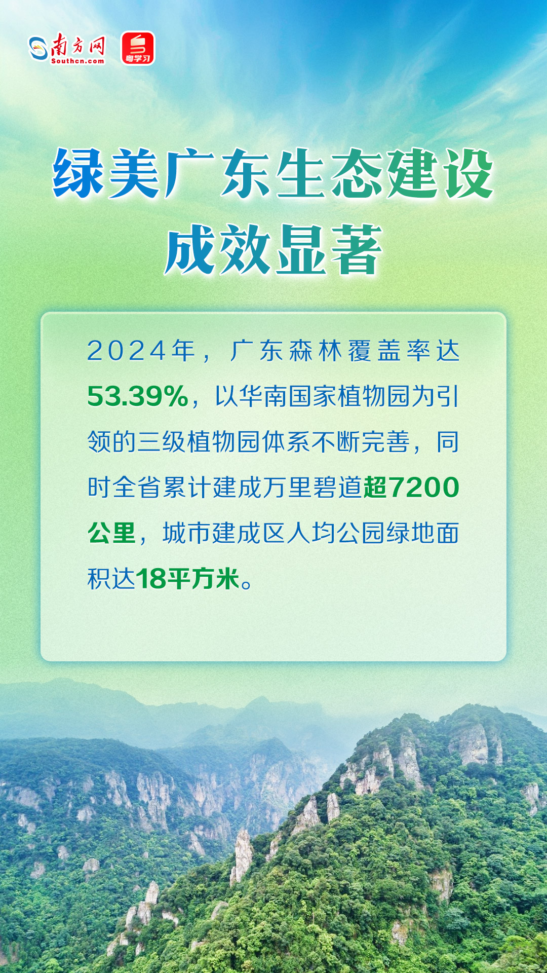 綠美廣東生態(tài)建設成效顯著