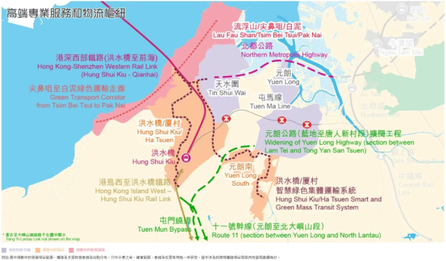 高端专业服务和物流枢纽