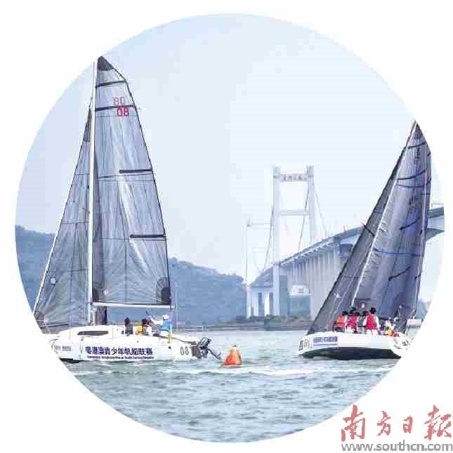 南沙是大湾区帆船赛唯一内地赛点。