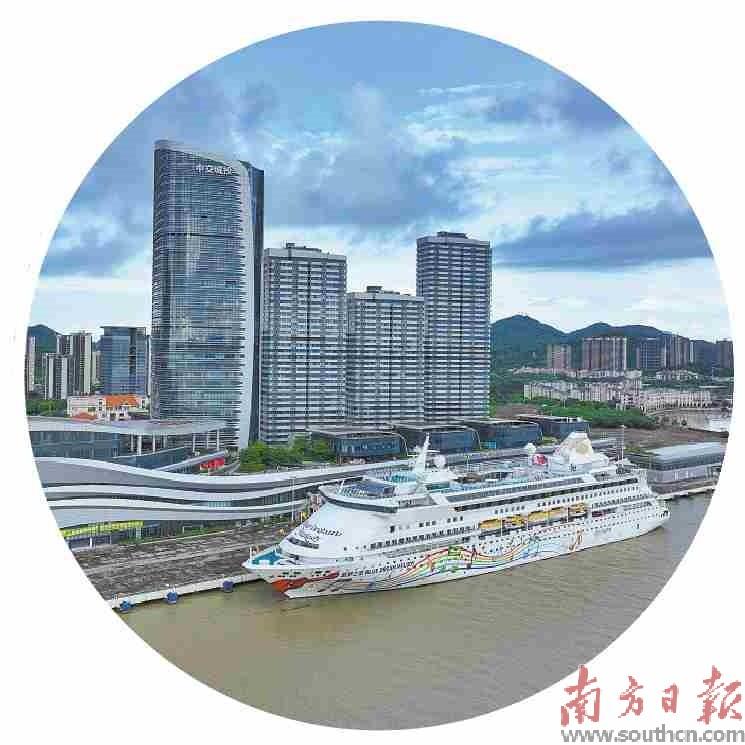 南沙国际邮轮母港已正式开港运营。