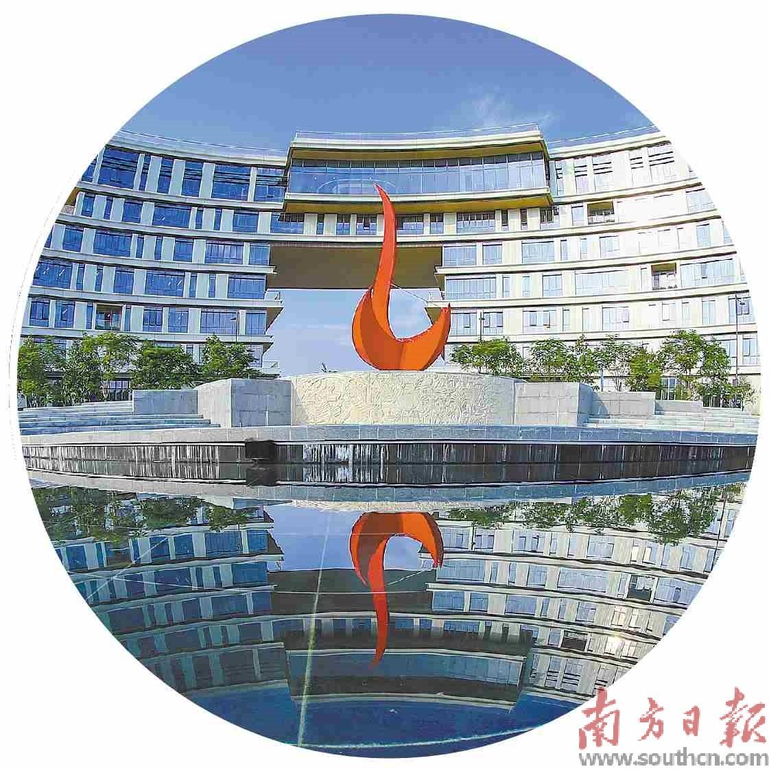 香港科技大学（广州）校园。
