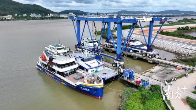 今年1至7月，金湾区游艇产业实现规上工业总产值同比增长17.28%。 